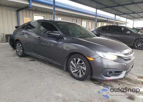 2018 Honda Civic Ex from USA, damaged, VIN 2HGFC2F77JH505596